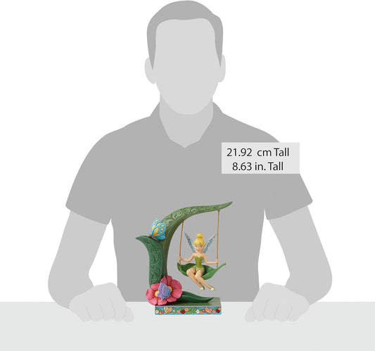 Figurine: Tinkerbell - on Swing