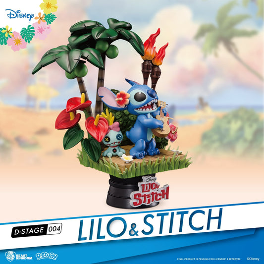 Figurine: Stitch - Diorama D-stage 14 cm