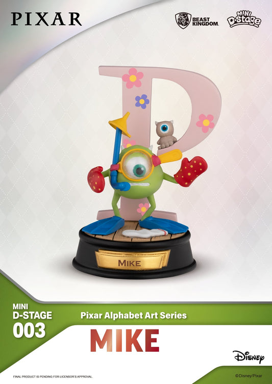 Figurine: Pixar Alphabet Art - Diorama Stage 10cm
