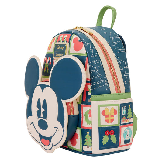 Mini Backpack: Mickey And Minnie Holiday