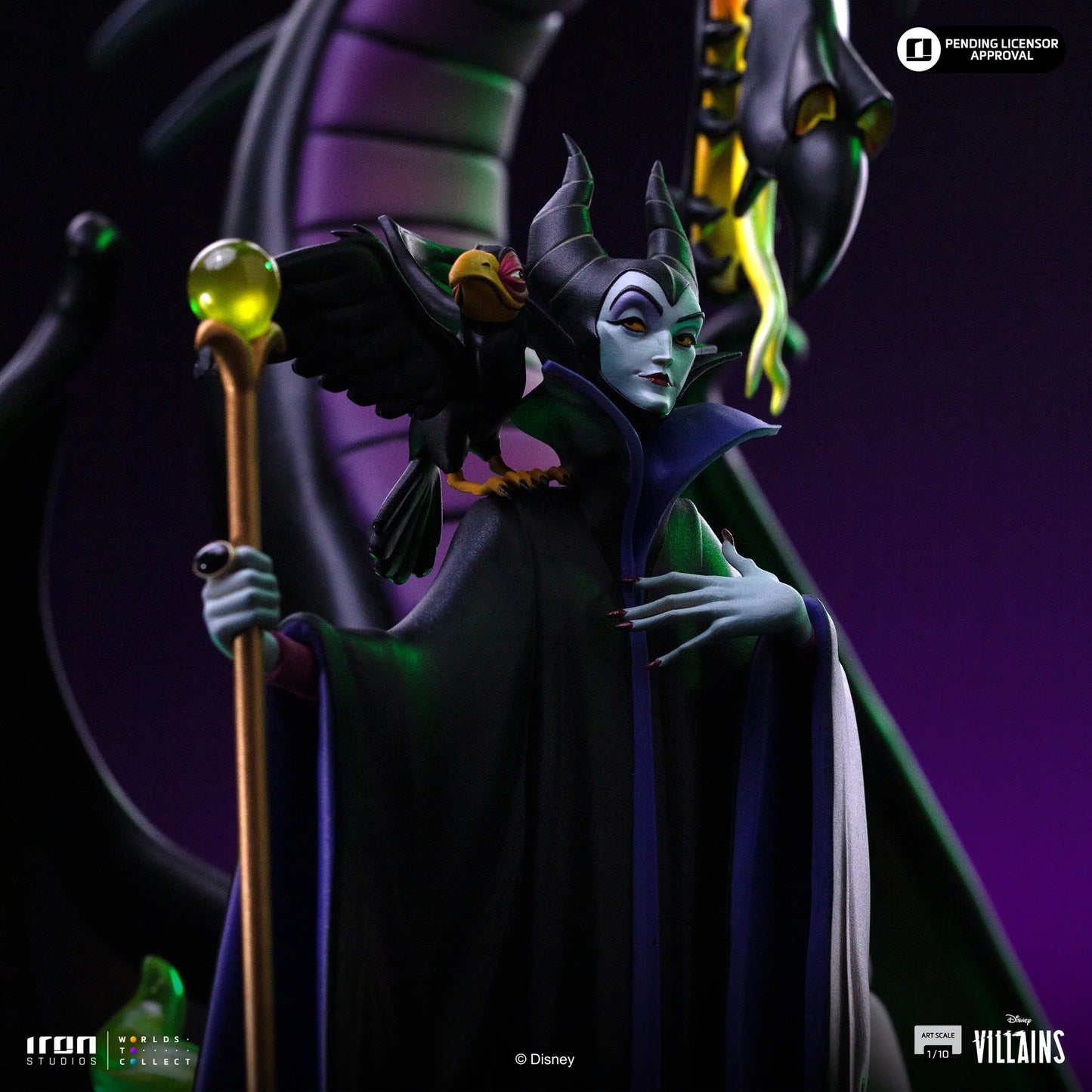 Figurine: Maleficent - Disney's Villains - Art Scale 1/10