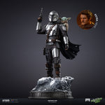 Figur: The Mandalorian & Grogu - Art Scale Statue 1/10 The Mandalorian und Grogu 25 cm