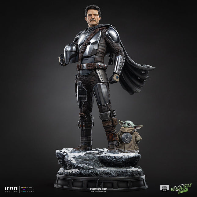 Figurine: The Mandalorian & Grogu - Legacy Replica Statue 1/4, 57 cm