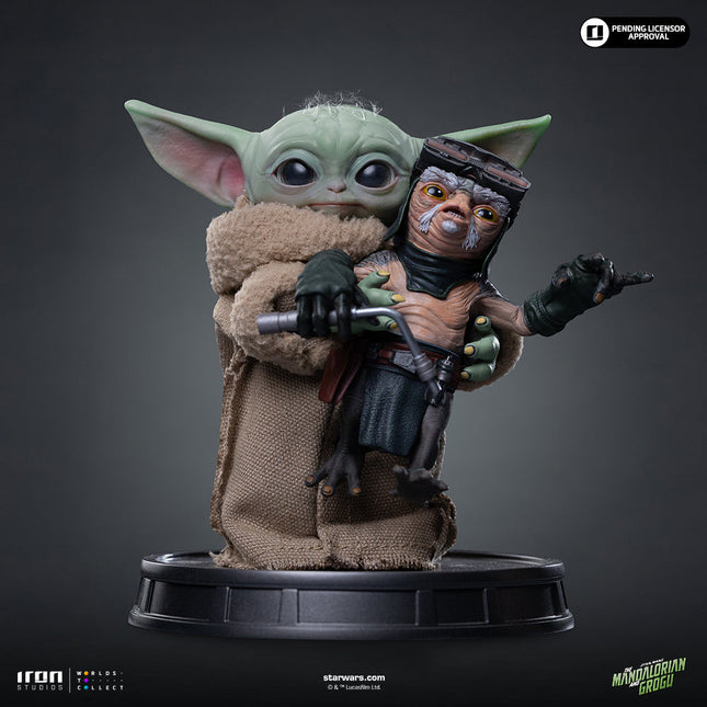 Figur: The Mandalorian & Grogu Grogu - Sammlerstatue - Grogu Nicht zum Drücken
