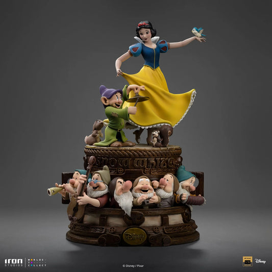 Figurine: Snowwhite and the Seven Dwarfs - Art Scale Statue 1/10 Snowwhite and Dopey Deluxe Edition