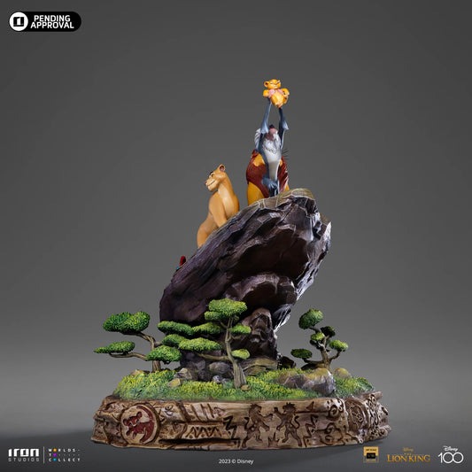 Figurine: Lion King Deluxe - Disney 100th - The Lion King - Art Scale 1/10 - Iron Studios