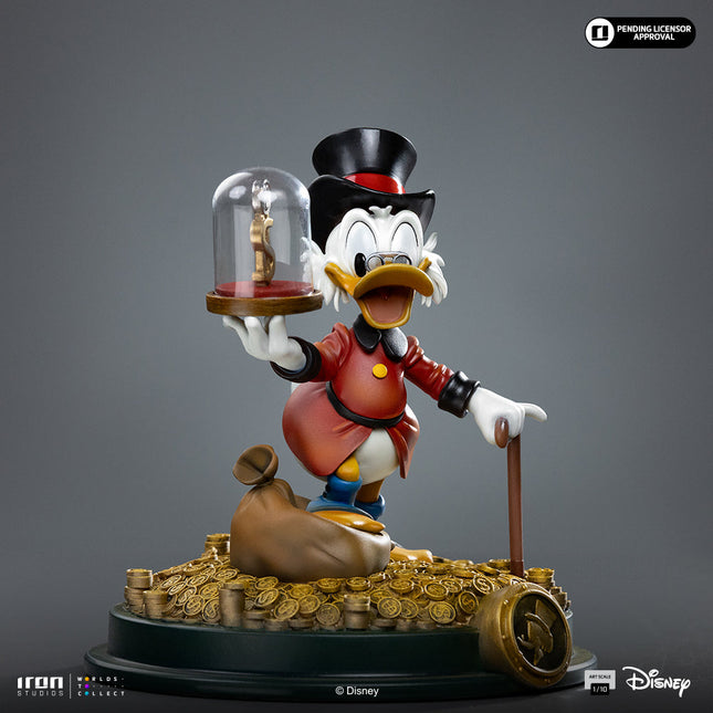 Figurine: Duck Tales Art Scale 1-10 Uncle Scrooge Mc Duck 17 cm