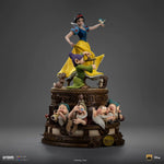Figurine: Snowwhite and the Seven Dwarfs - Art Scale Statue 1/10 Snowwhite and Dopey Deluxe Edition