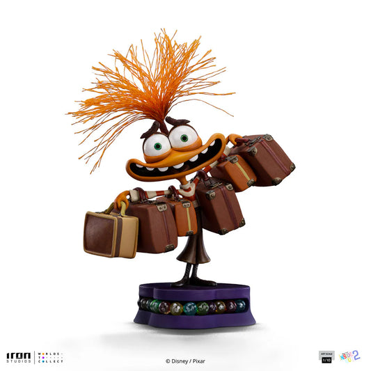 Figurine: Inside Out 2 - Art Scale Statue 1/10Anxiety 18 cm