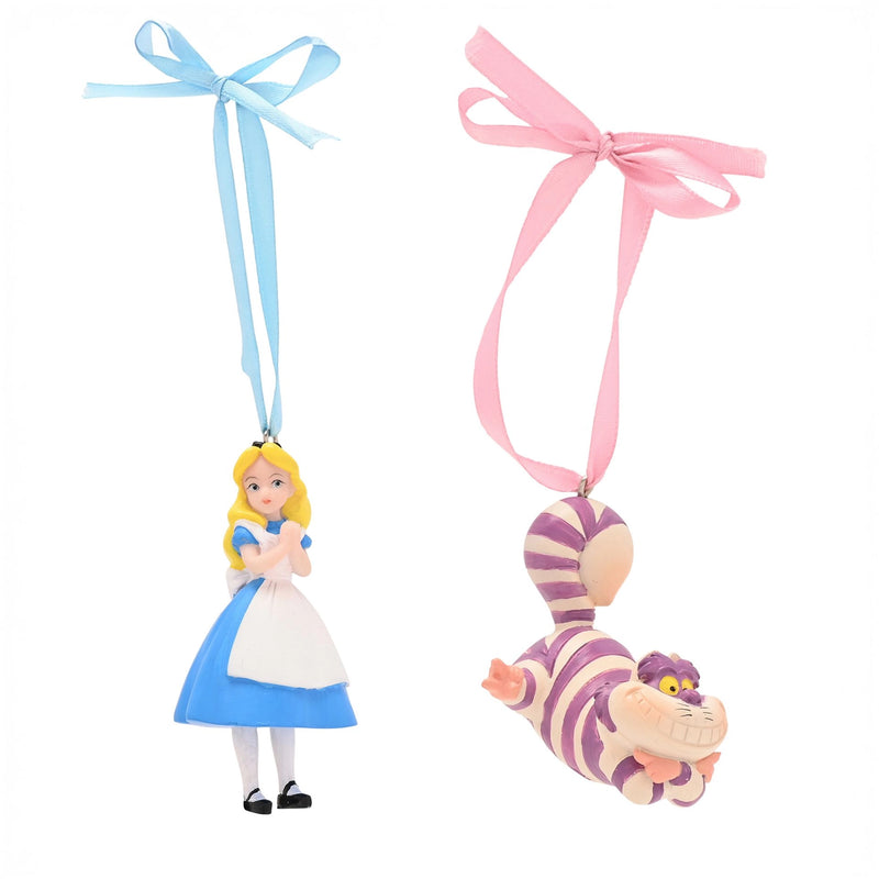 Hanging Ornament 3D: Alice en Cheshire Cat