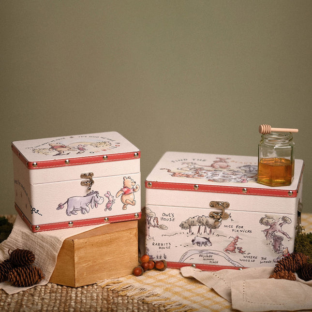 Storage Boxes: Winnie The Pooh - set of 2