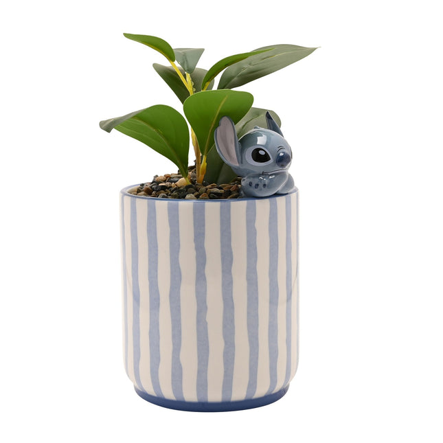 Plantenpot: 3D Stitch en Nep Plant