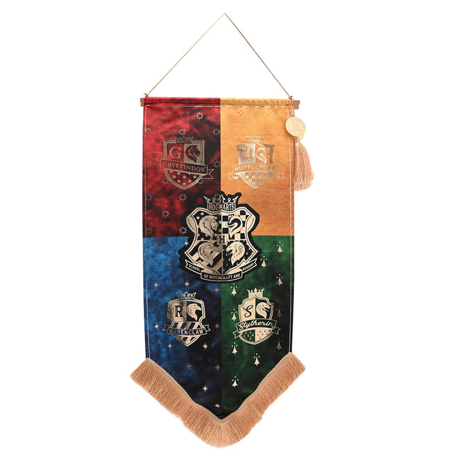 Harry Potter Banner - Hogwarts-Häuser