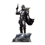 Figur: The Mandalorian & Grogu - Art Scale Statue 1/10 The Mandalorian und Grogu 25 cm