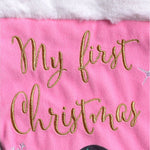 Minnie Mouse Christmas Stocking - My First Christmas