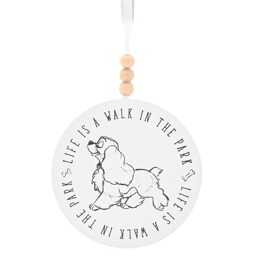 Plaquette: Life is a walk in the park - Katten & Honden