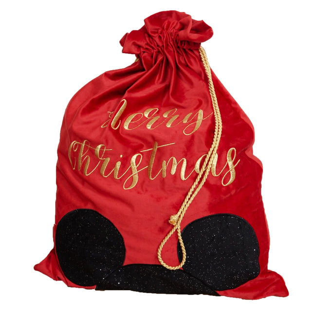 Kerstcadeauzakje Mickey - Merry Christmas