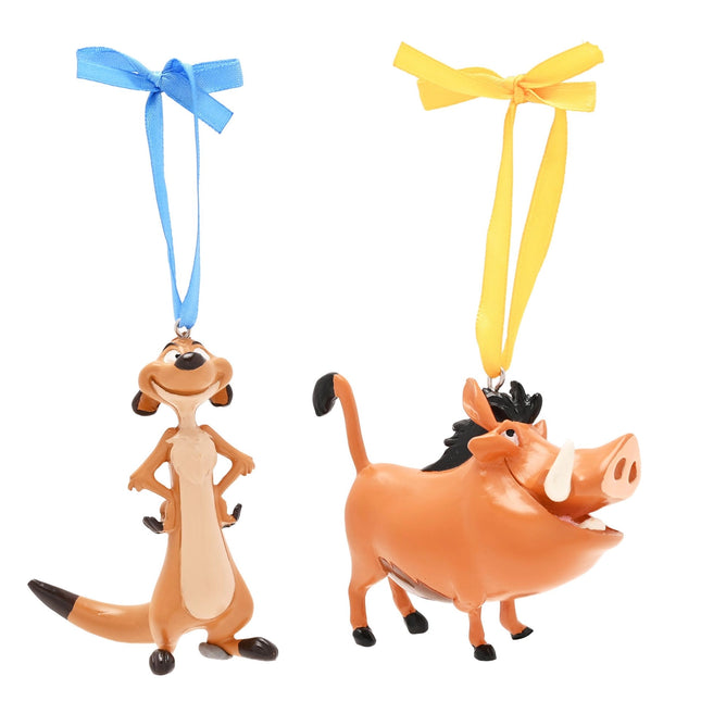 Hanging Ornament: Timon en Pumbaa Set van 2