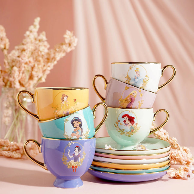 Disney Prinzessin Teetasse & Untertasse Set 6-teilig