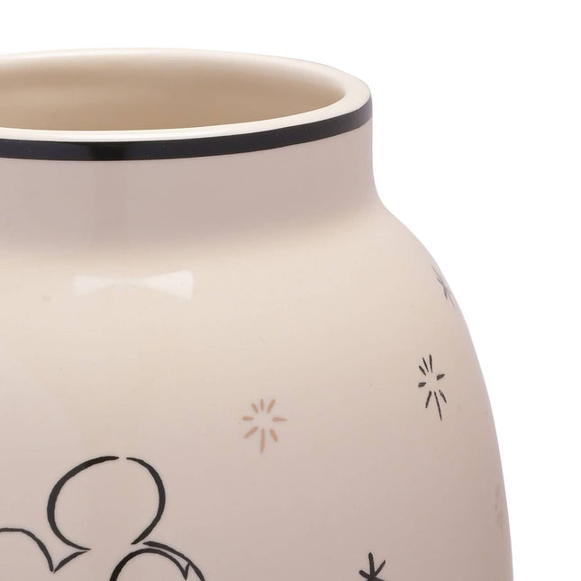 Vase: mit Goldfolie - Mickey