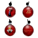 Christmas bauble set: villains 7 pieces
