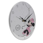Wanduhr: Minnie – Silber