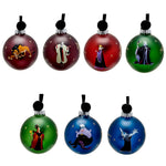 Christmas bauble set: villains 7 pieces