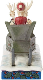 Figurine: Jack Skellington in Sleigh - Nightmare Before Christmas