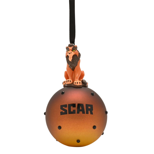 Hanging Ornament: Scar op glazen kerstbal