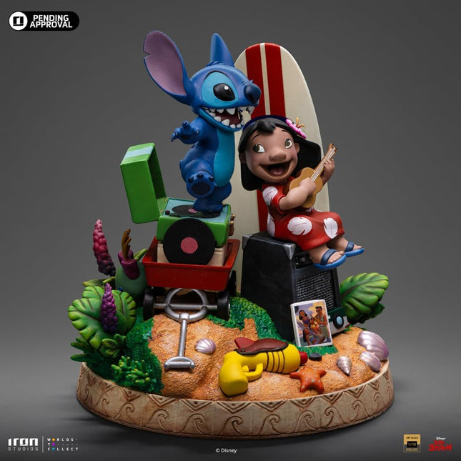 Figurine: Lilo & Stitch - Art Scale Statue (Deluxe Edition) - 1/10 Lilo & Stitch - 20 cm