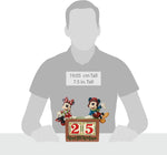 Figur: Mickey & Minnie Mouse - Der Weihnachtscountdown