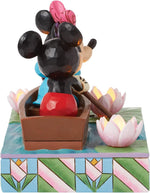 Figur: Mickey & Minnie – im Ruderboot beleuchtet