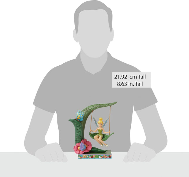 Figurine: Tinkerbell - on Swing