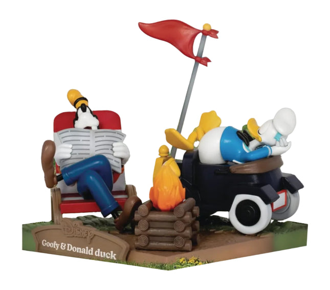 Figurine: Goofy & Donald Duck - Camping Serie