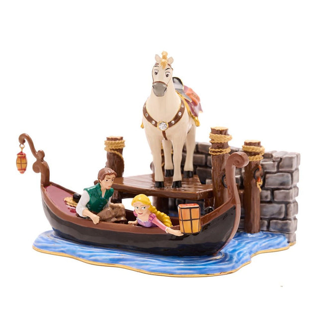 Figur: Rapunzel & Flynn - Disney Icon Maximus Szene Schmuckkästchen