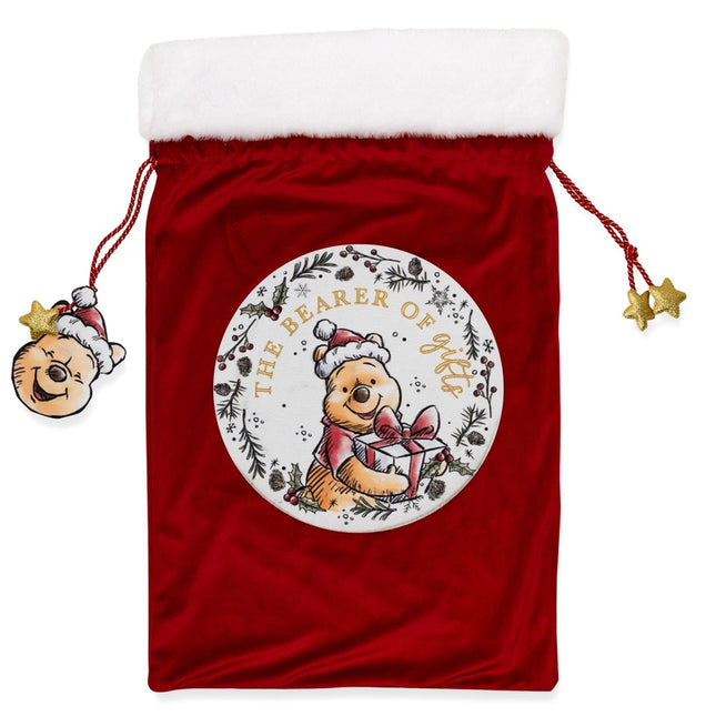 Kerstcadeauzakje Winnie de Pooh - The bearer of gifts