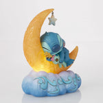 Figurine: Stitch & Scrump - on Light Up Moon