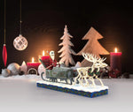 Figurine: Jack Skellington in Sleigh - Nightmare Before Christmas