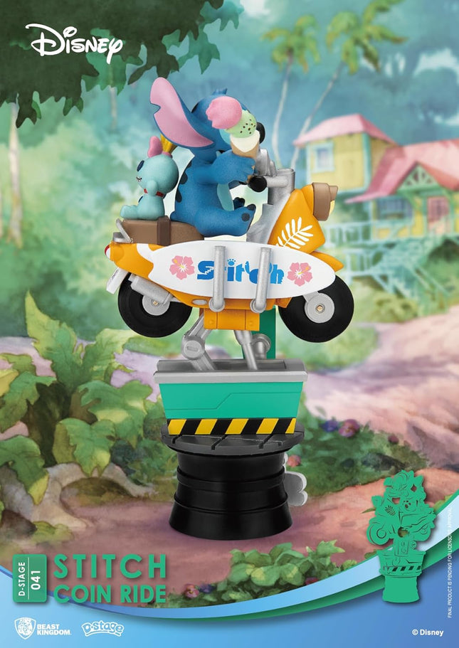 PCV Diorama: Stitch – Münzfahrgeschäft