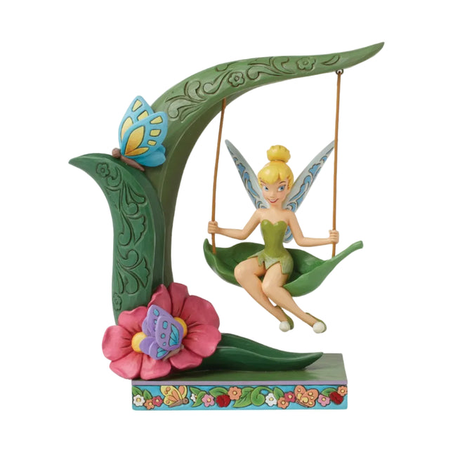 Figurine: Tinkerbell - on Swing