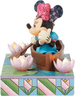 Figur: Mickey & Minnie – im Ruderboot beleuchtet