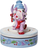 Figurine: Stitch & Angel - Snowy Shenanigans