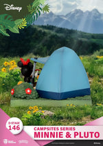 PVC Diorama: Minnie Maus & Pluto - D-Stage Zeltplatz-Serie