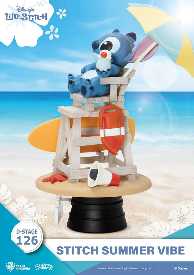 PVC Diorama: Stitch - Summer (Disney D-Stage)