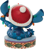 Figur: Stitch - mit Lichtern umwickelt