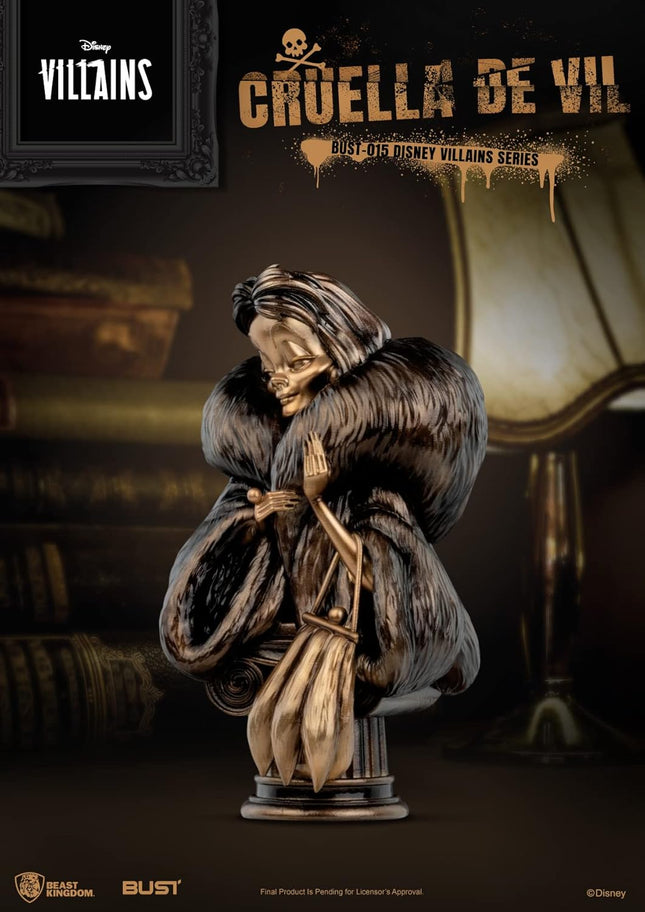 Bust: Cruella - Disney Villains