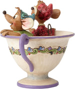 Figurine: Jaq En Gus In De Jim Shore Beker