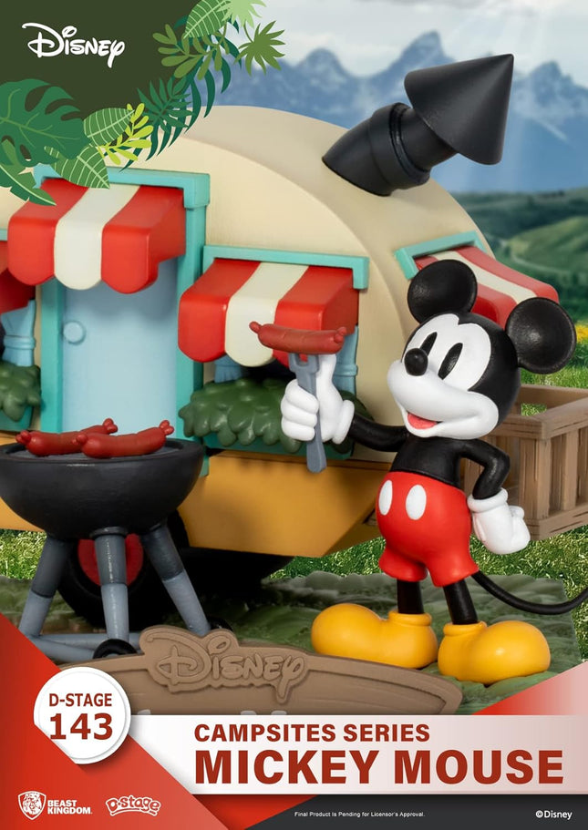Figurine: Mickey Mouse - Camping Series