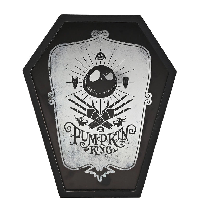 Nightmare Before Christmas Gespiegelte Plakette - Kürbiskönig