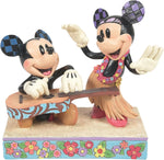 Figurine: Mickey & Minnie - Hawaiian Holiday